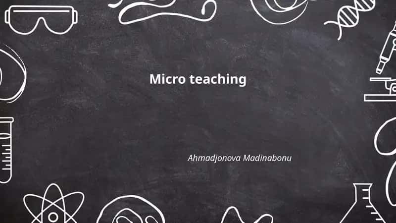Micro teaching 1