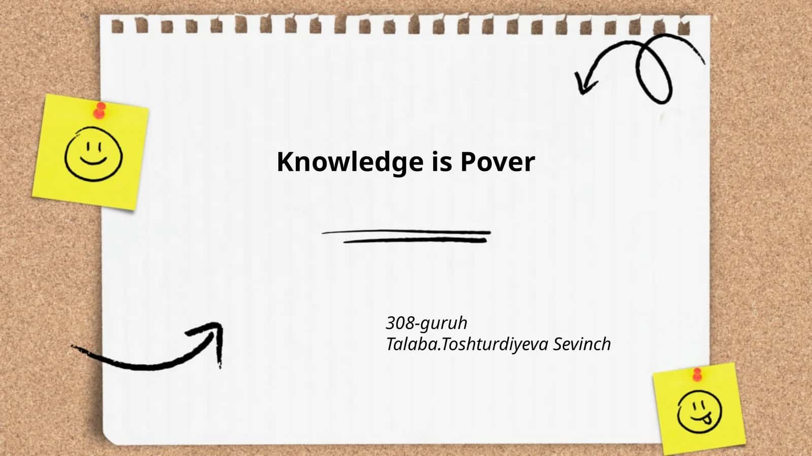 Plan: The Power of Education 1