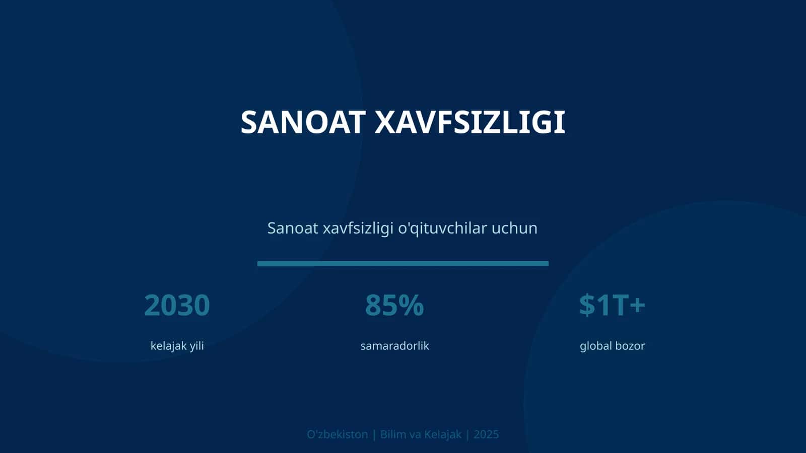 Sanoat xavfsizligi 1