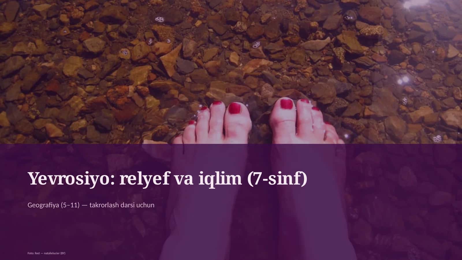 Yevrosiyo: relyef va iqlim (7-sinf) 1
