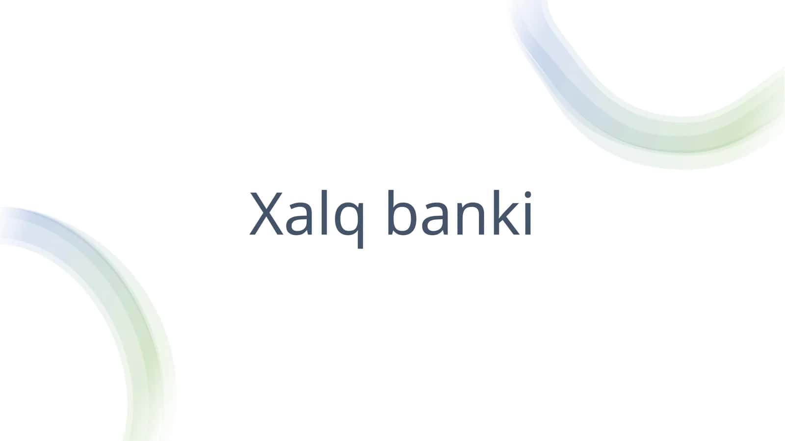 Xalqbanki 1
