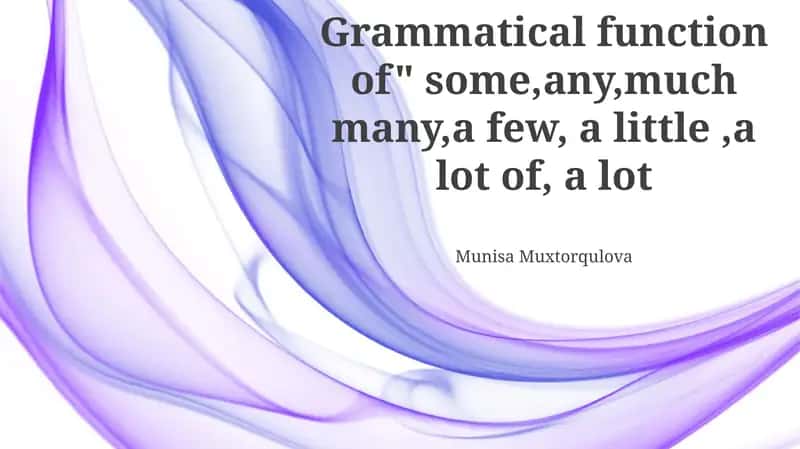 Demonstrative Determiners 1