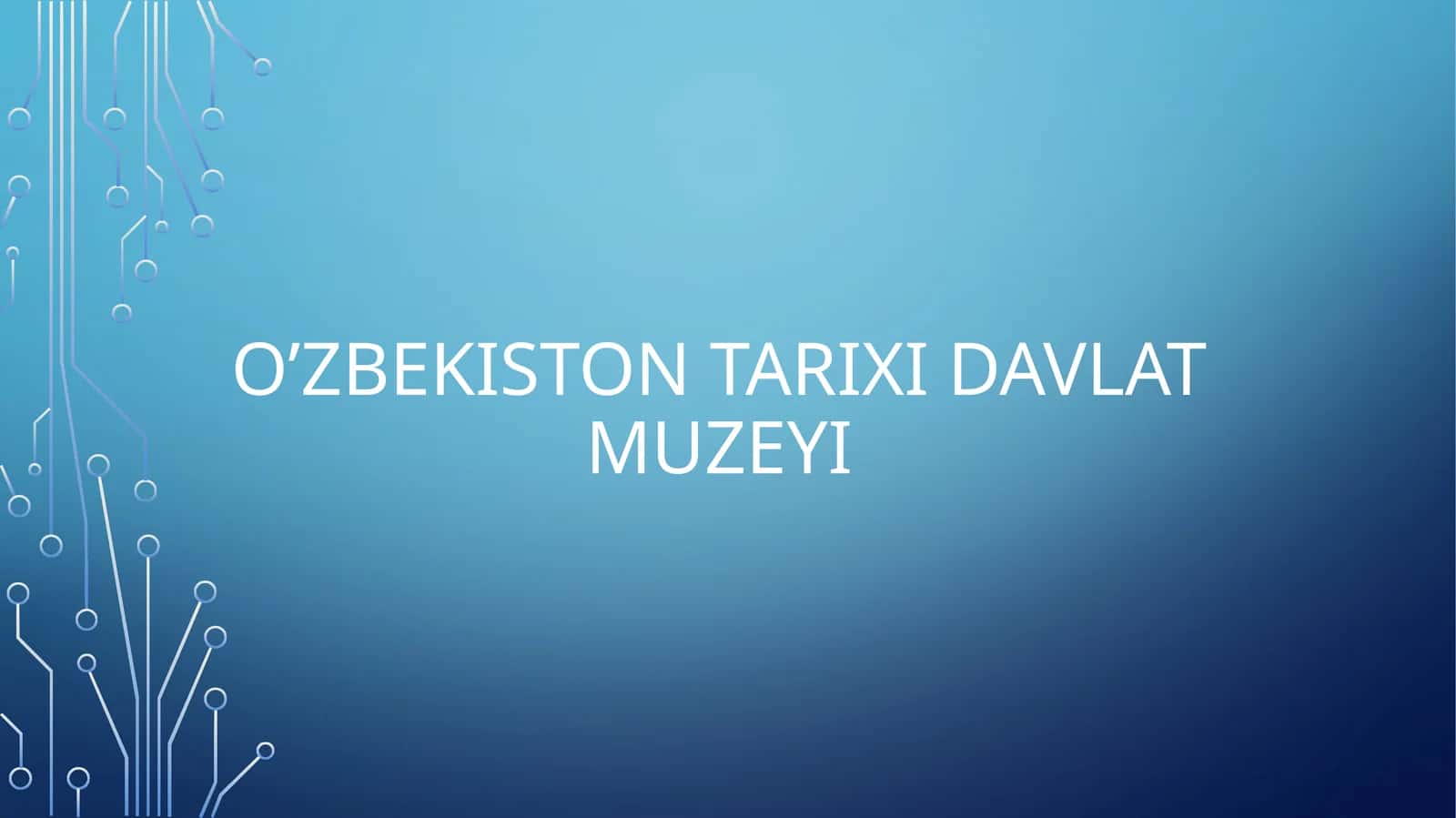 Oʻzbekistontarixidavlatmuzeyi 1