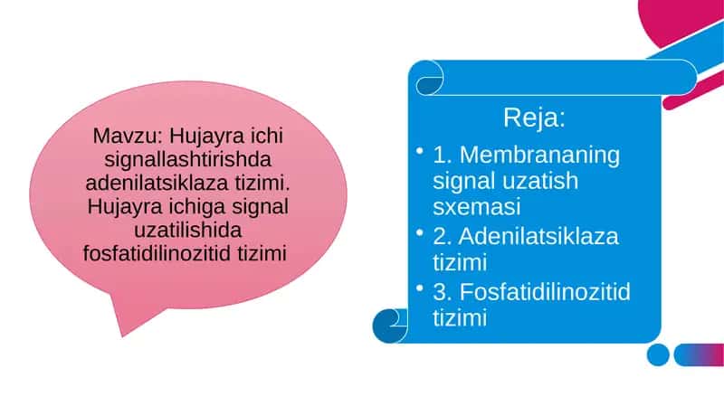 Membrananing muhim xususiyatlari 1