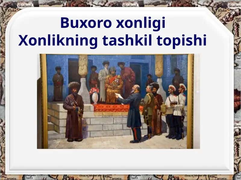 Shayboniyxon va Buxoro xonlikning tashkilot topishi 1