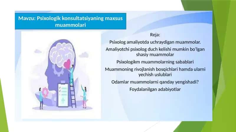 Psixologik maslahat 1