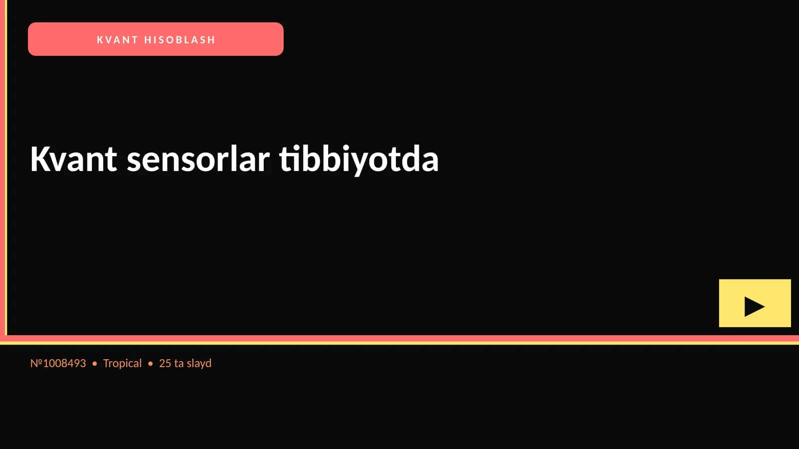 Kvant sensorlar tibbiyotda 1