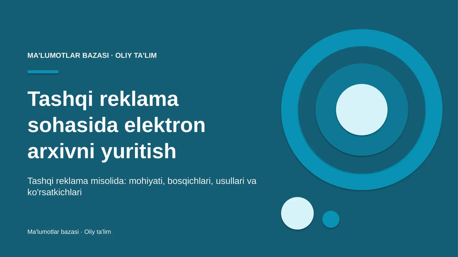 tashqi reklama sohasida elektron arxivni yuritish 8553 1