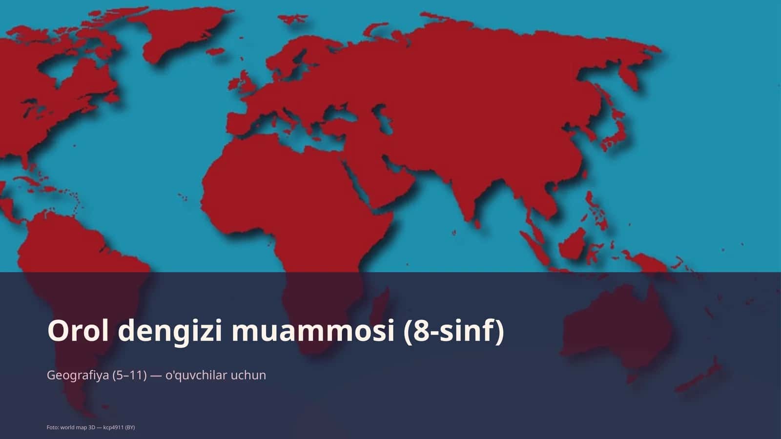 Orol dengizi muammosi (8-sinf) 1