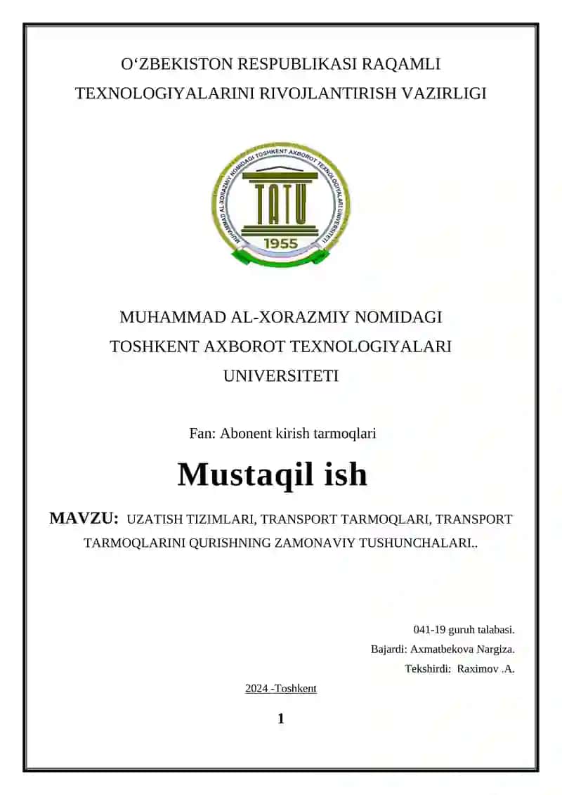 Abonent kirish tarmoqlari