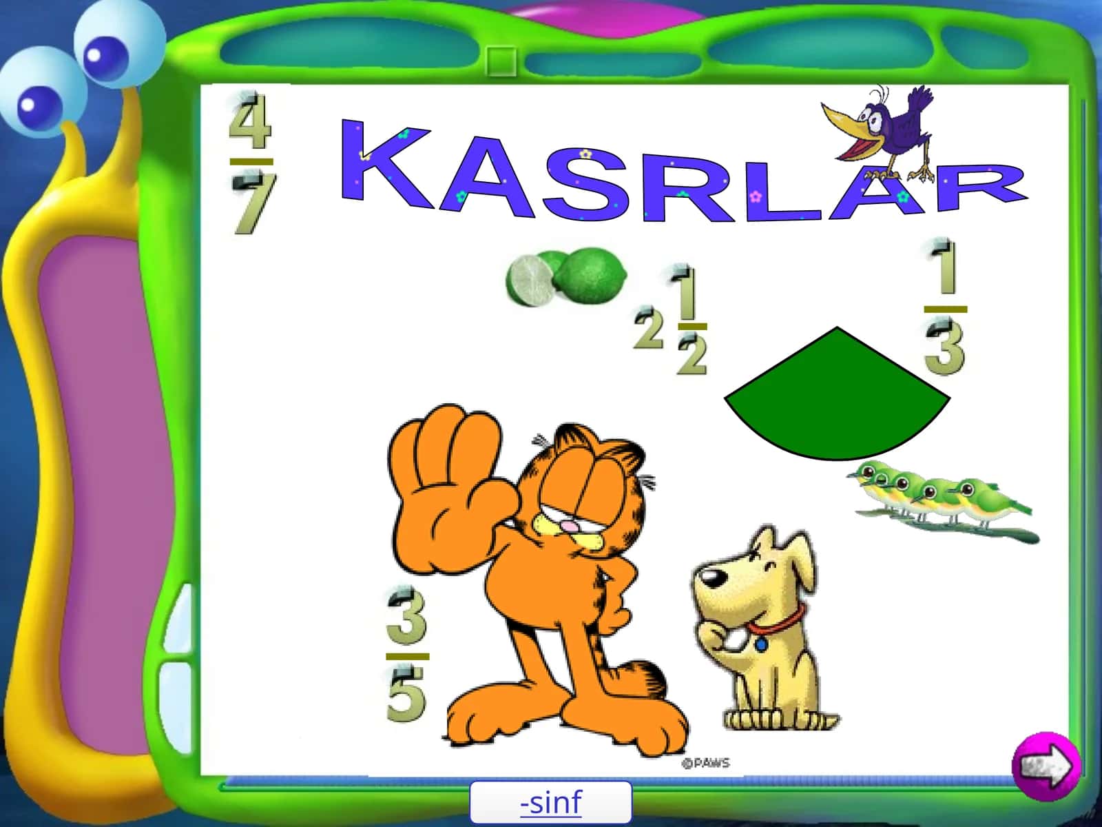 Oddiy kasrlar 1