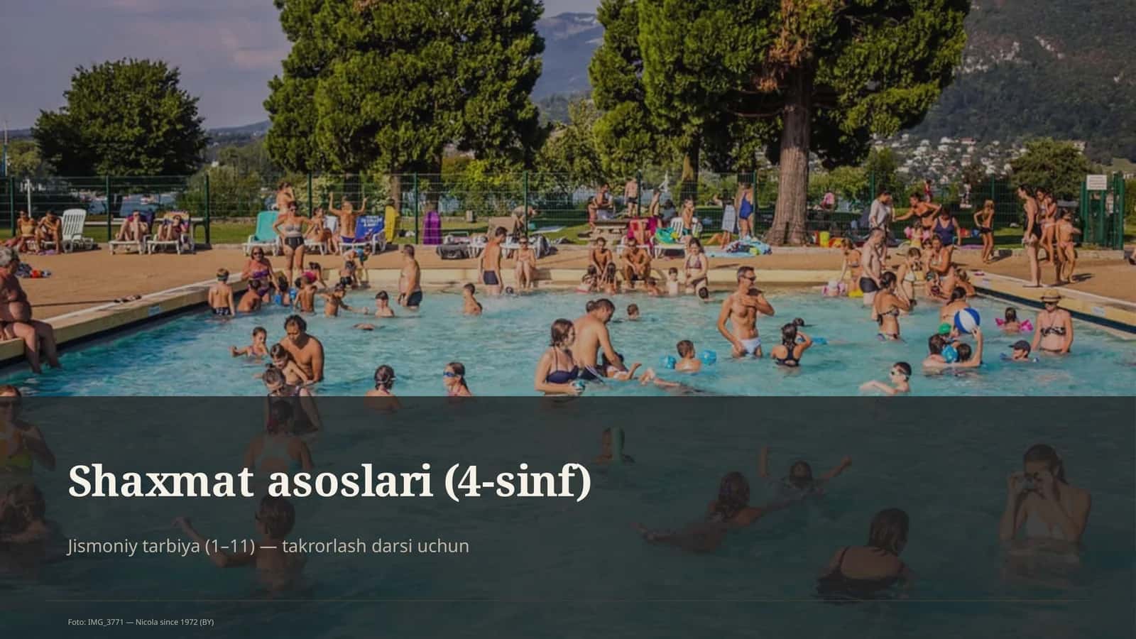 Shaxmat asoslari (4-sinf) 1