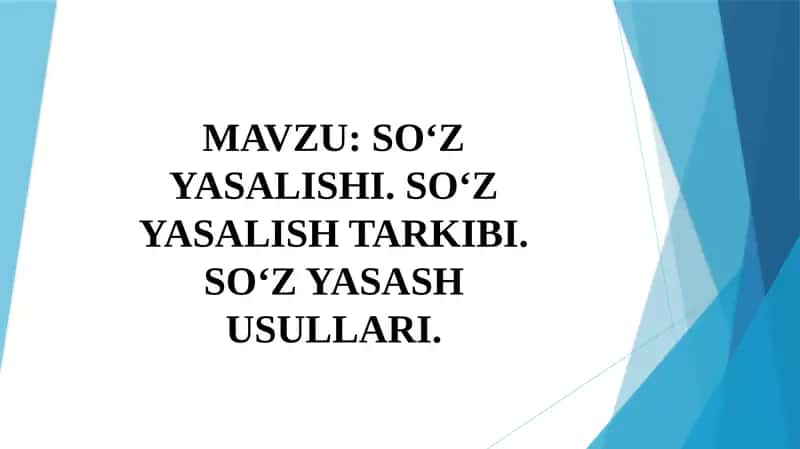 Derivatsiya 1