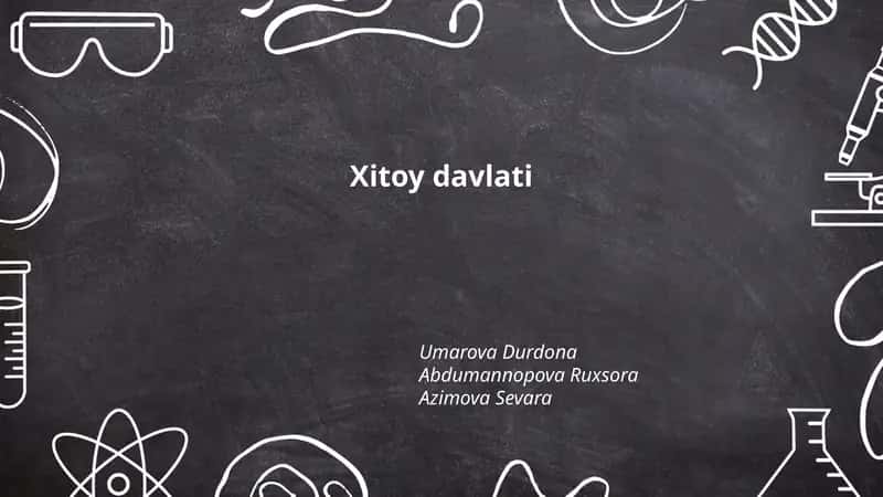 Xitoy davlati 1