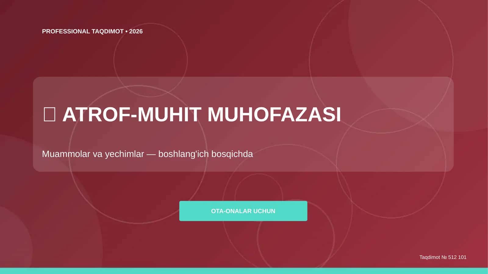 ATROF-MUHIT MUHOFAZASI 1