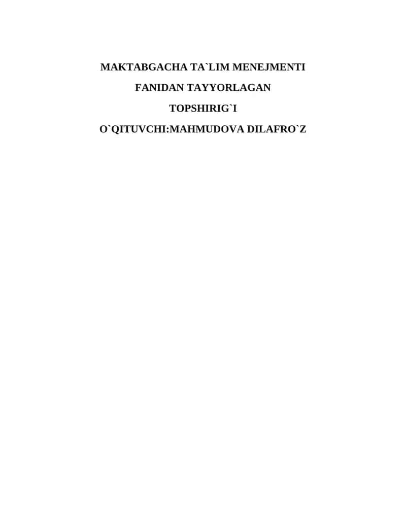 Muammoli vaziyat 1