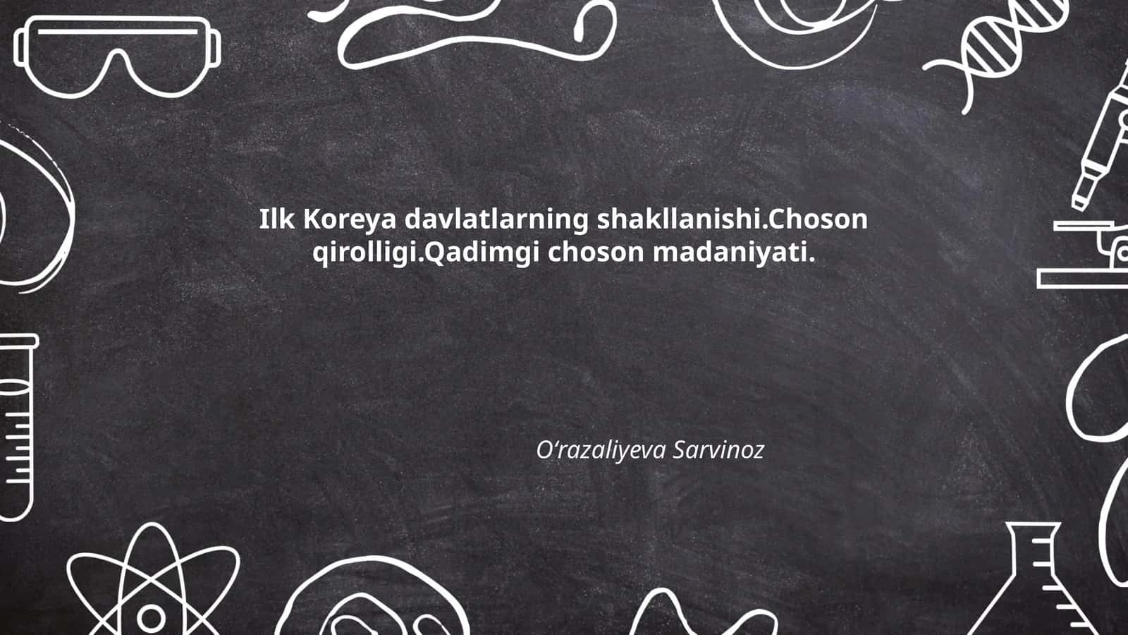 Ilk Koreya davlatlarining tarixi 1