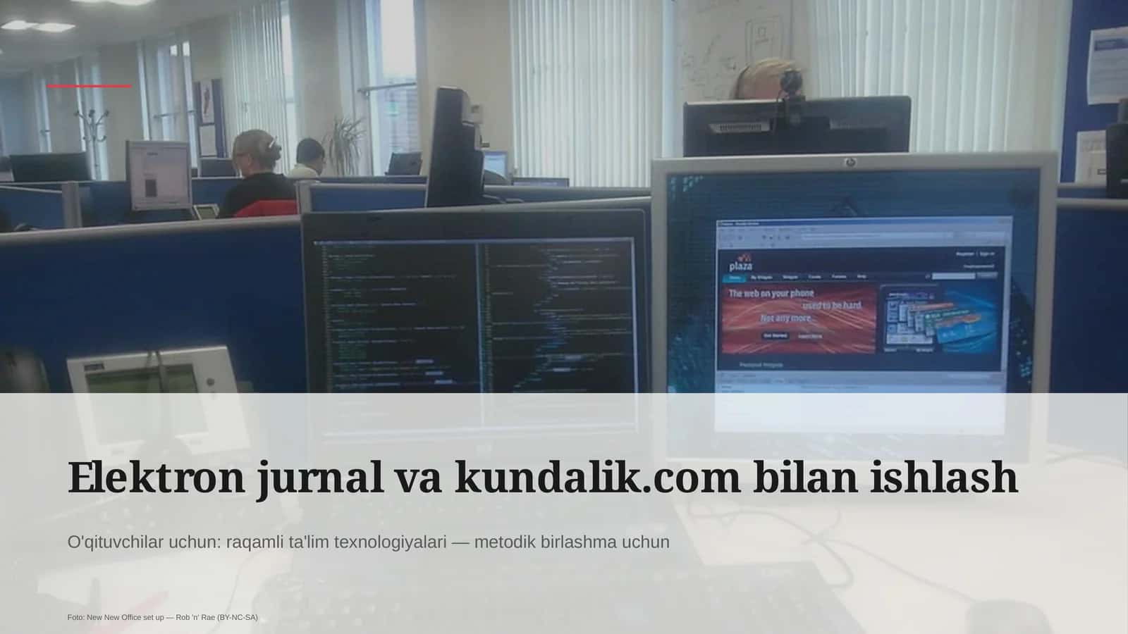 Elektron jurnal va kundalik.com bilan ishlash 1