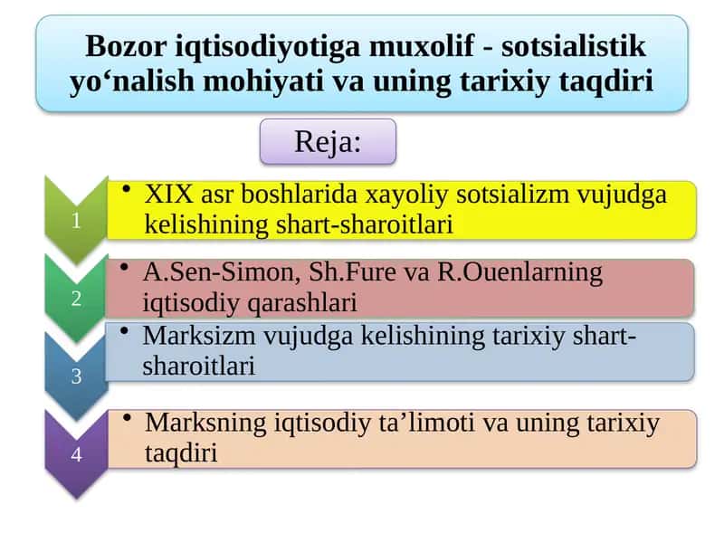 Sotsializm Taʼlimoti 1