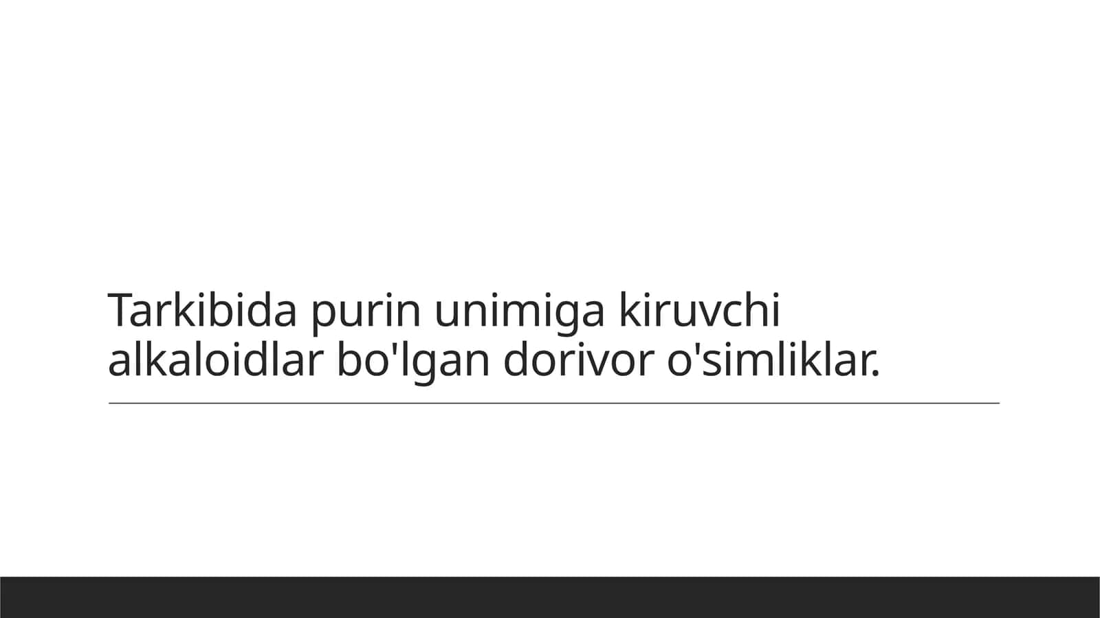 Purin Alkaloidlari 1