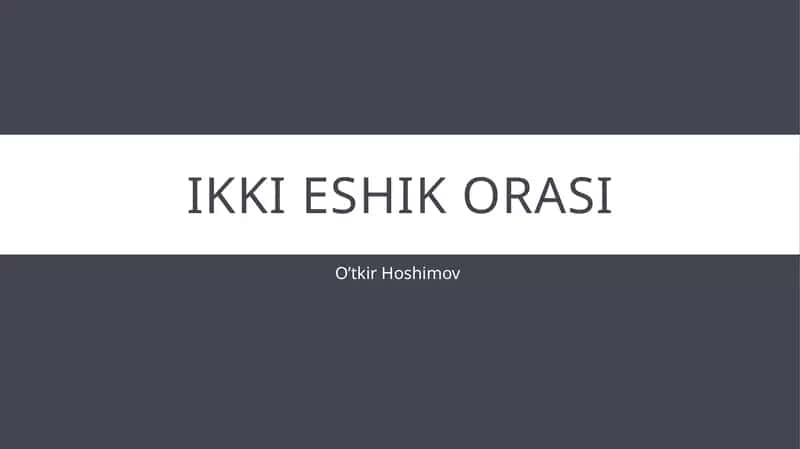 Ikkieshikorasi 1