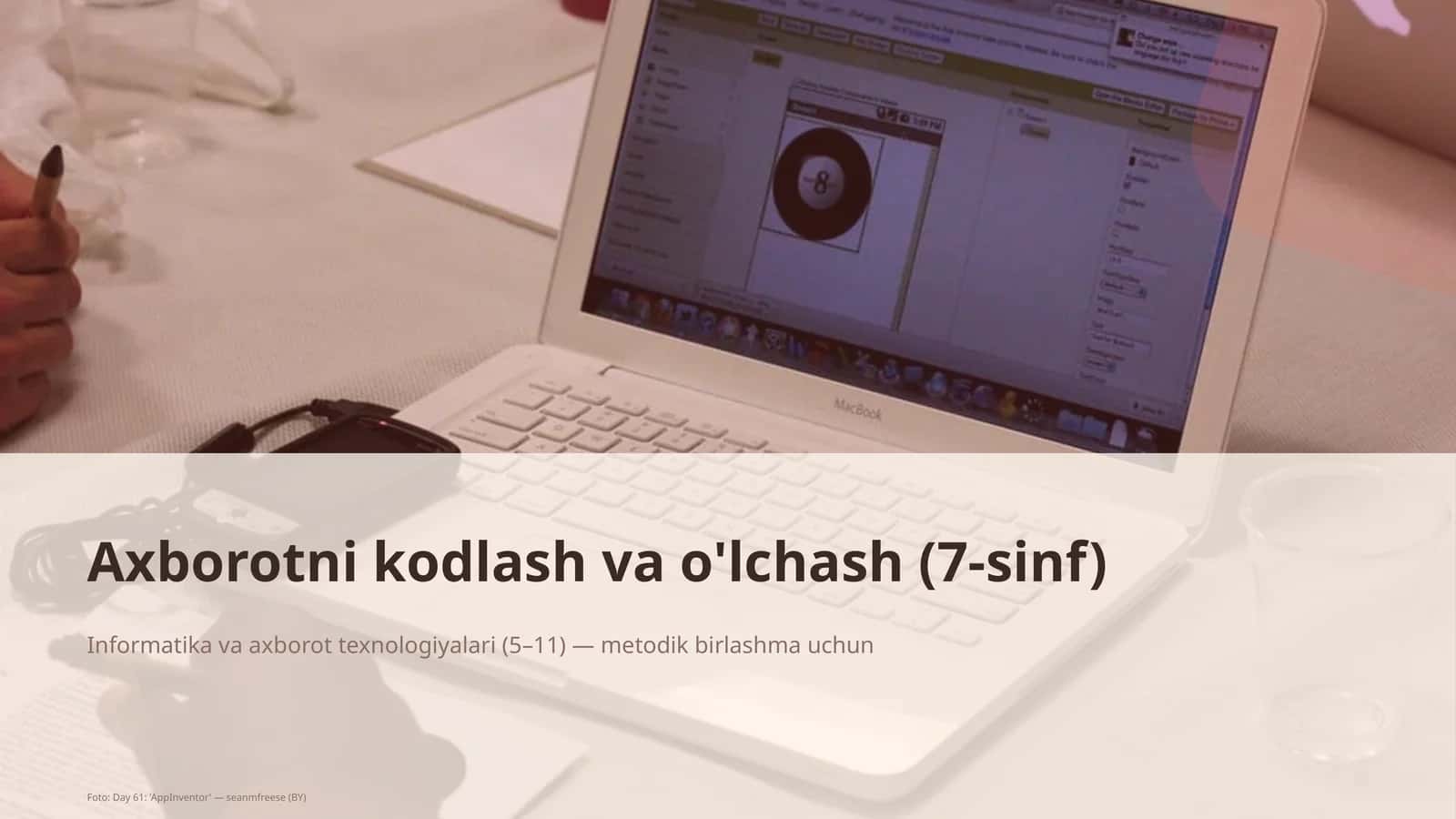 Axborotni kodlash va o'lchash (7-sinf) 1