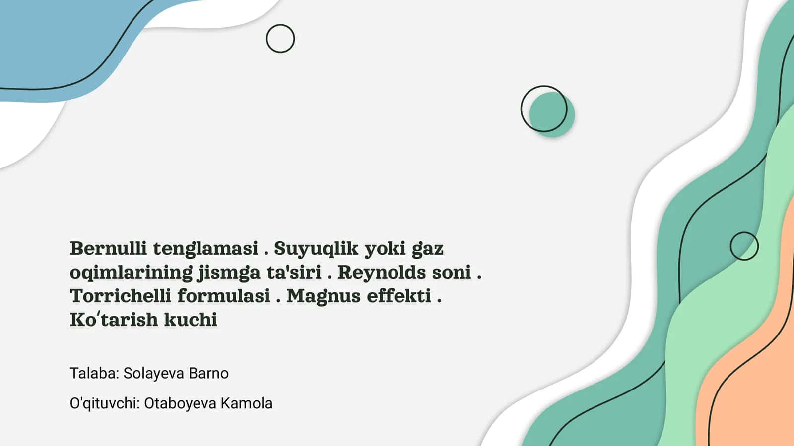 Bernulli tenglamasi 1