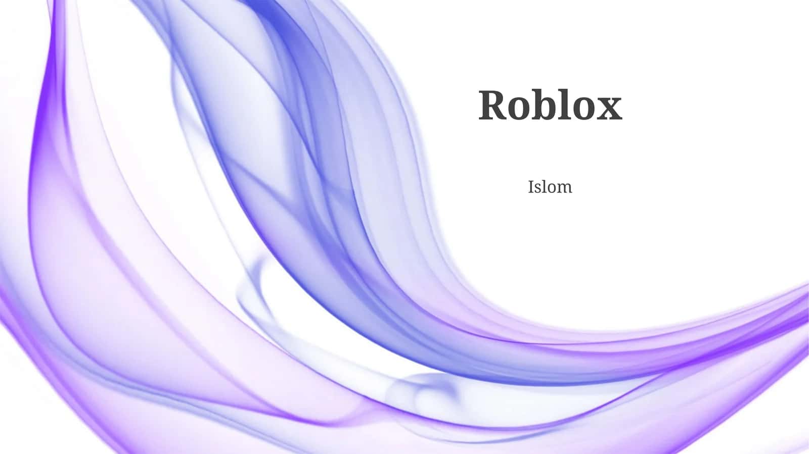 Roblox 1