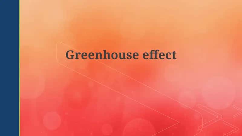 Greenhouse effect 1