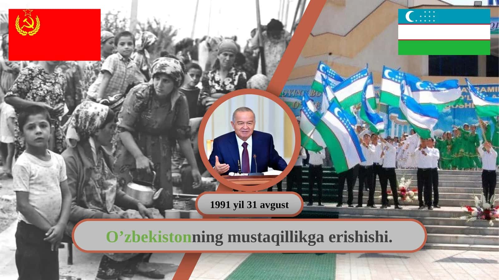 O’zbekistonning mustaqillikga erishishi 1