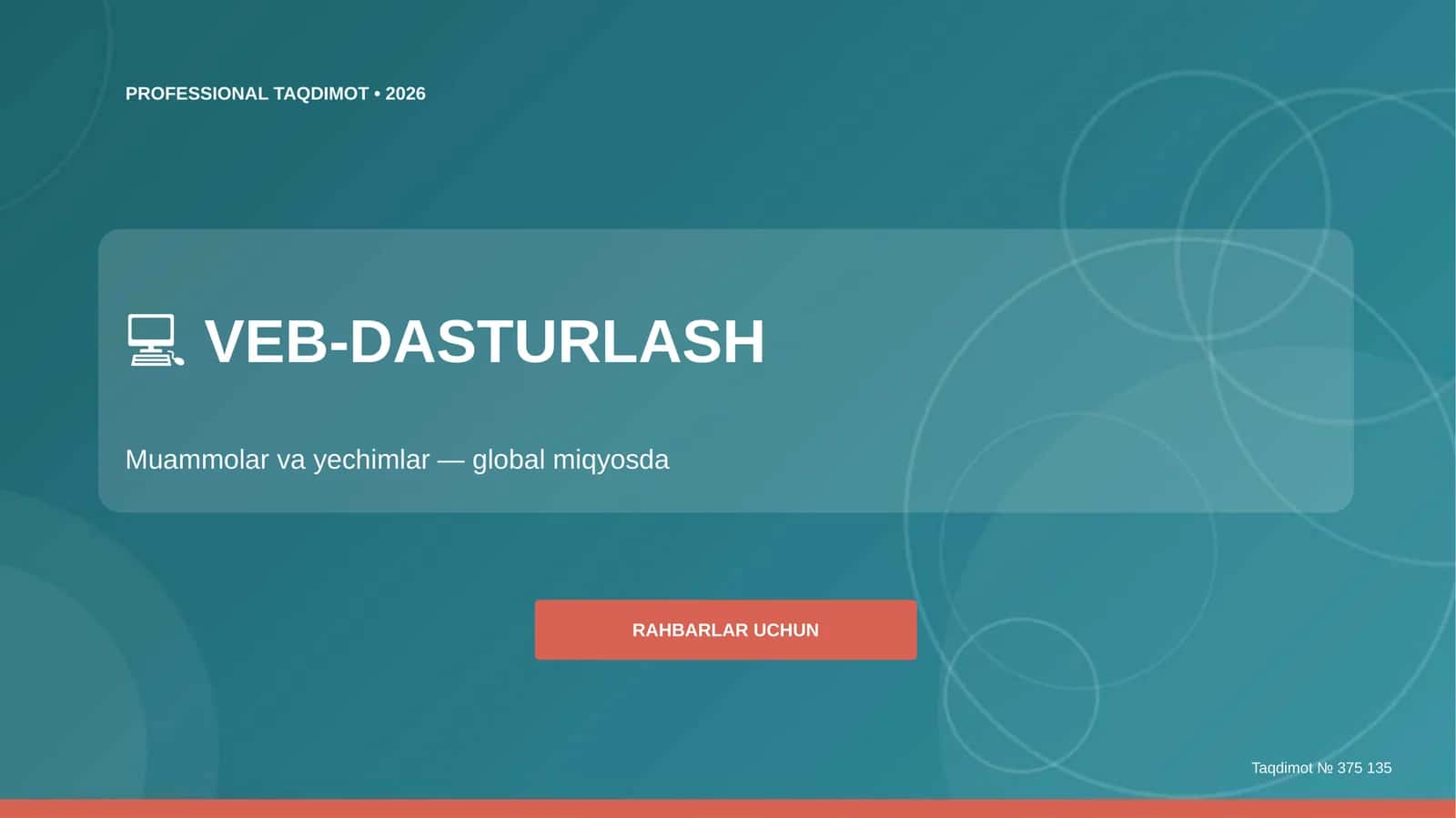 VEB-DASTURLASH 1