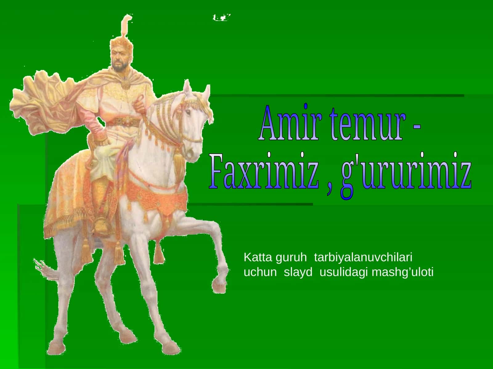 Amir Temur 1