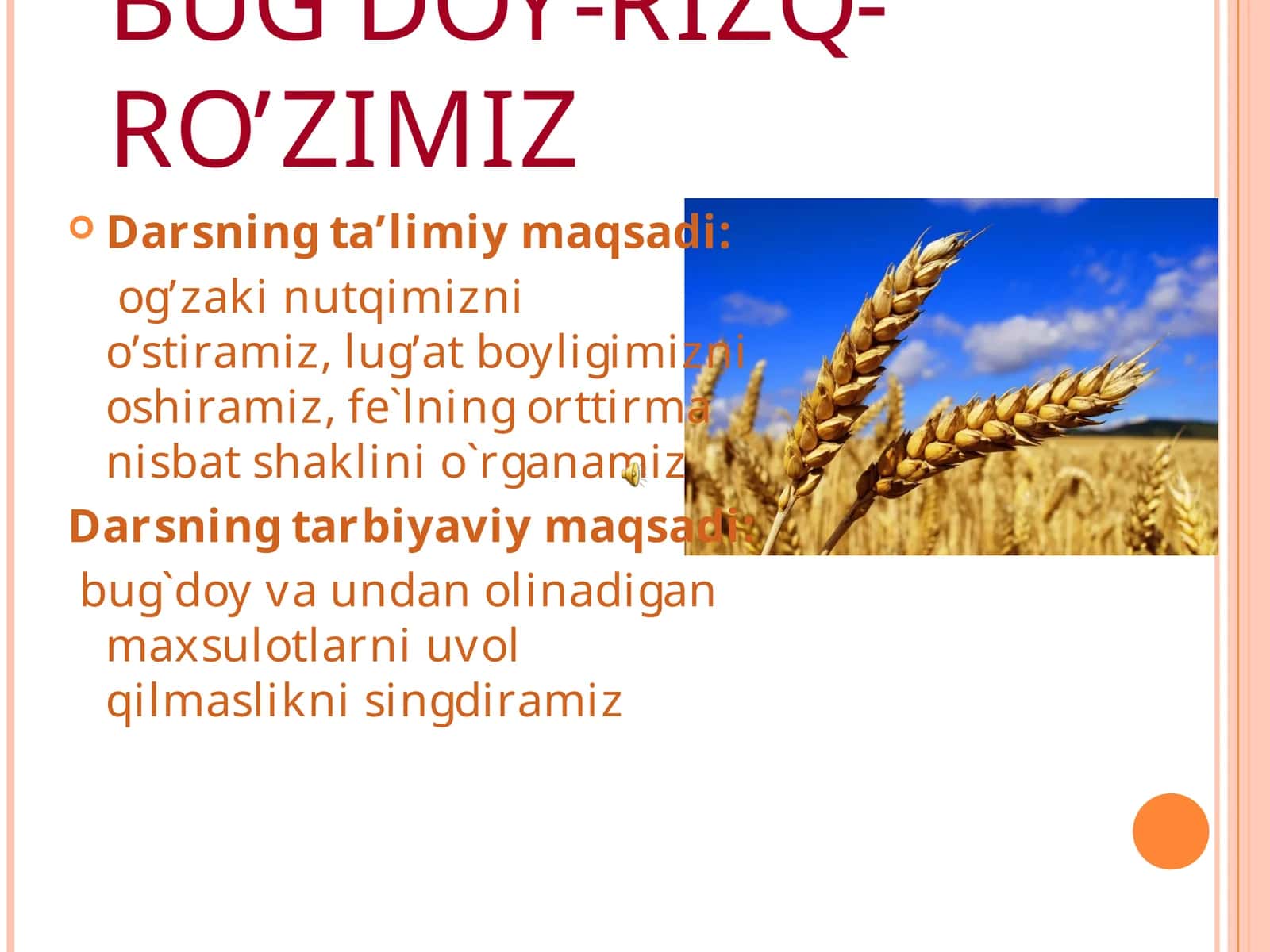 Bug’doy-rizq-ro’zimiz 1