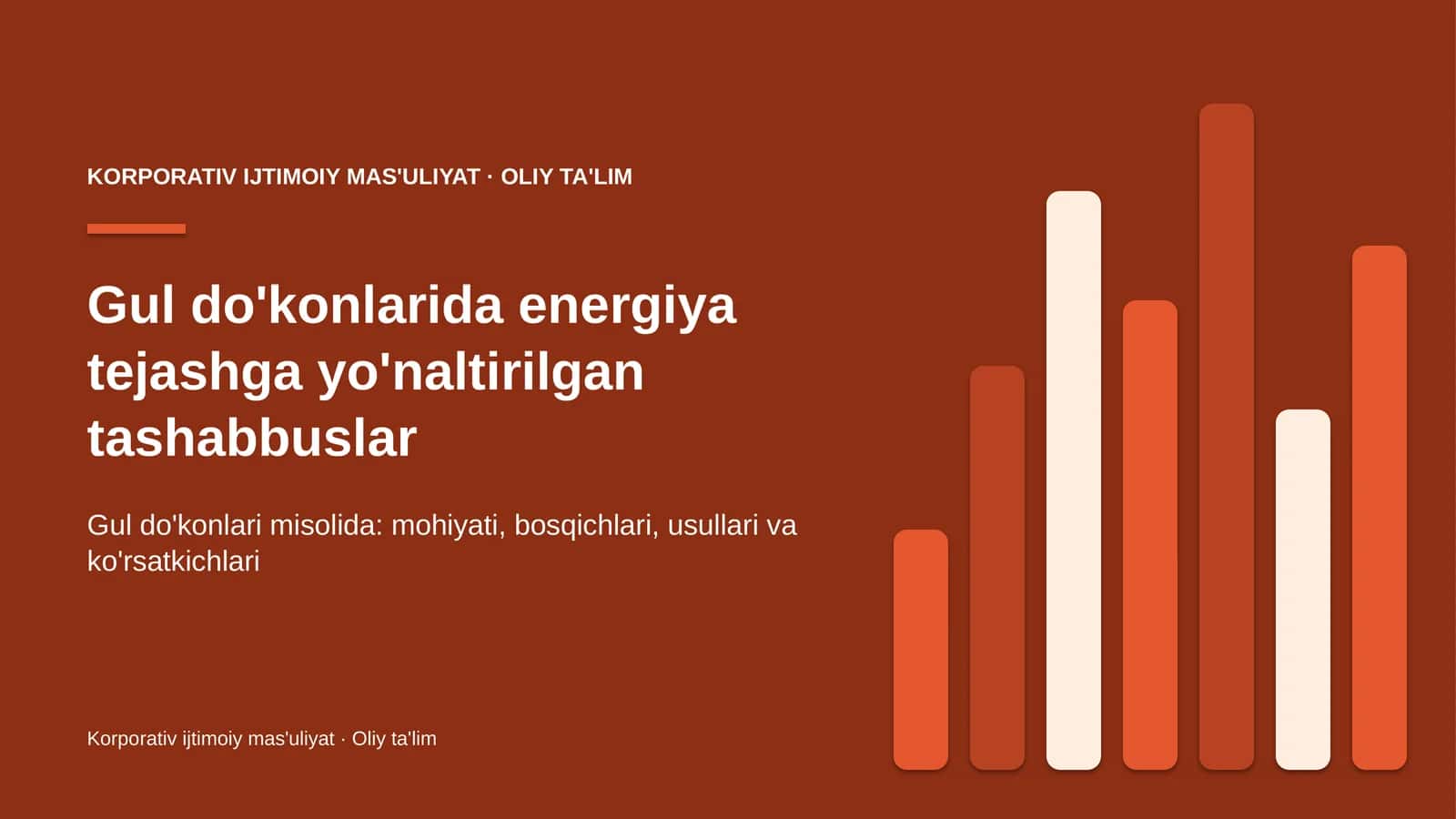 Gul do'konlarida energiya tejashga yo'naltirilgan tashabbuslar 1
