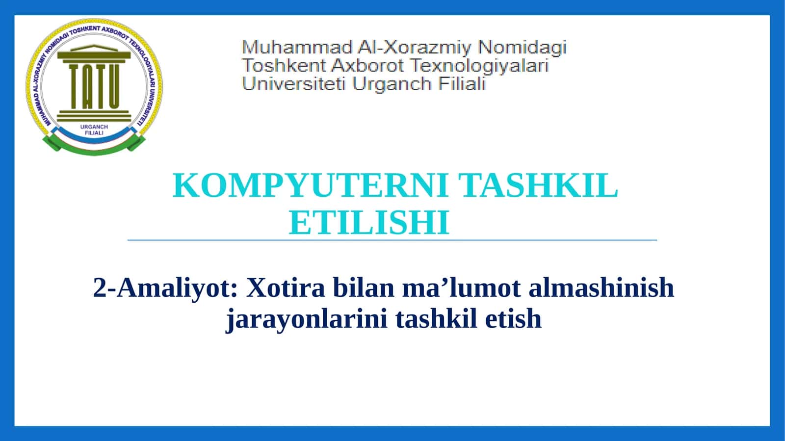 KOMPYUTERNITASHKIL ETILISHI 1