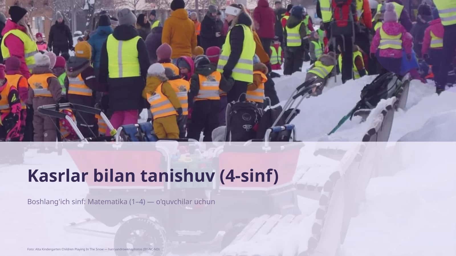 Kasrlar bilan tanishuv (4-sinf) 1