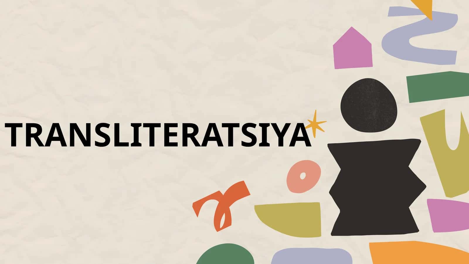 Transliteratsiya 1