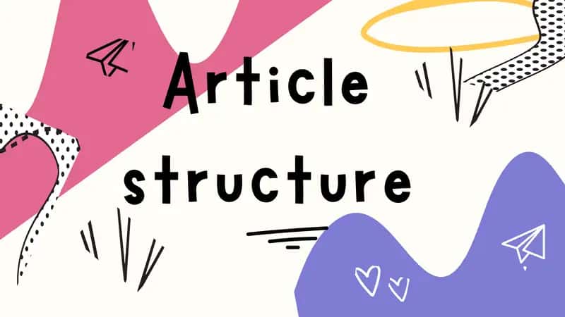 Article Structure 1