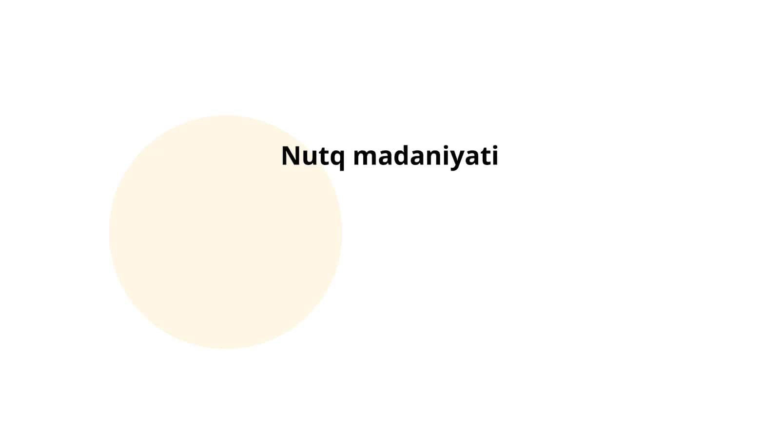 Nutq madaniyati 1