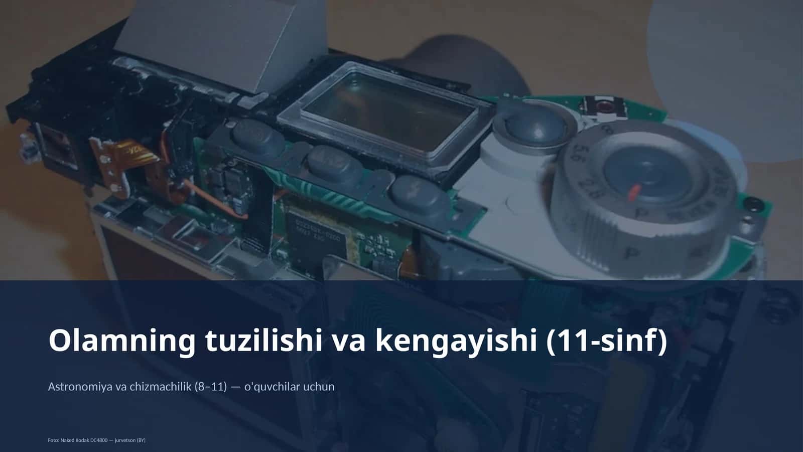 Olamning tuzilishi va kengayishi (11-sinf) 1
