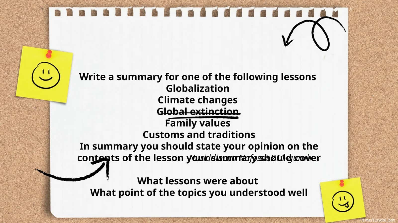Globalization lesson summary 1