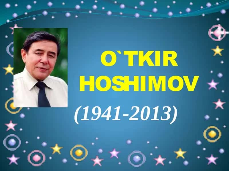 O'tkir Hoshimovning hayoti va ijoti 1