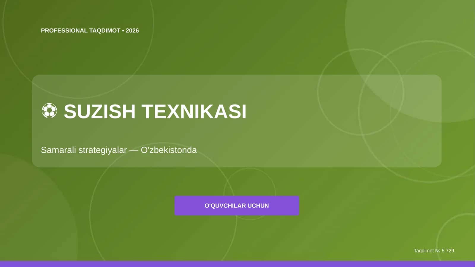 SUZISH TEXNIKASI 1