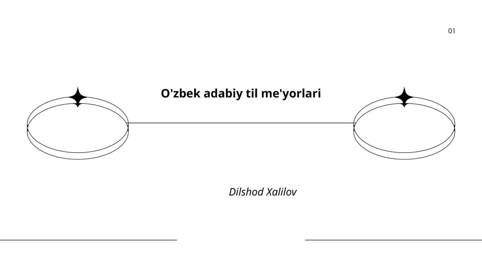 O'zbek adabiy til me'yorlari 1