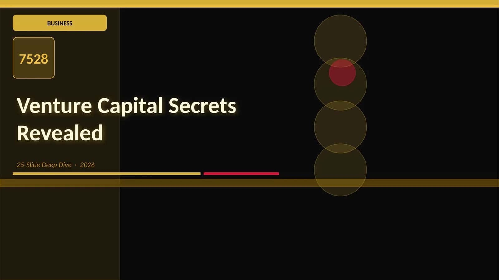Venture Capital Secrets Revealed 1