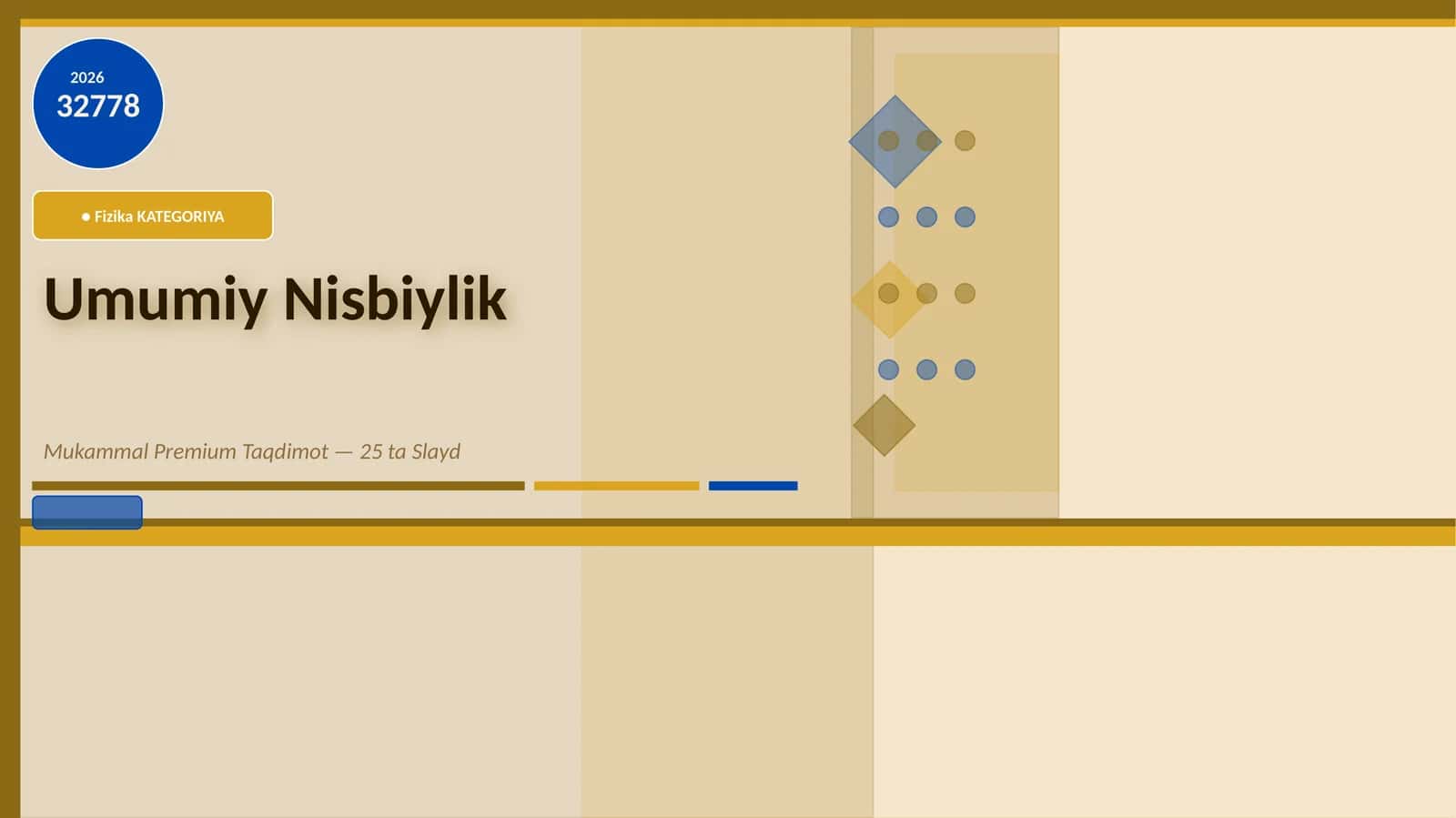 Fizika KATEGORIYA 1