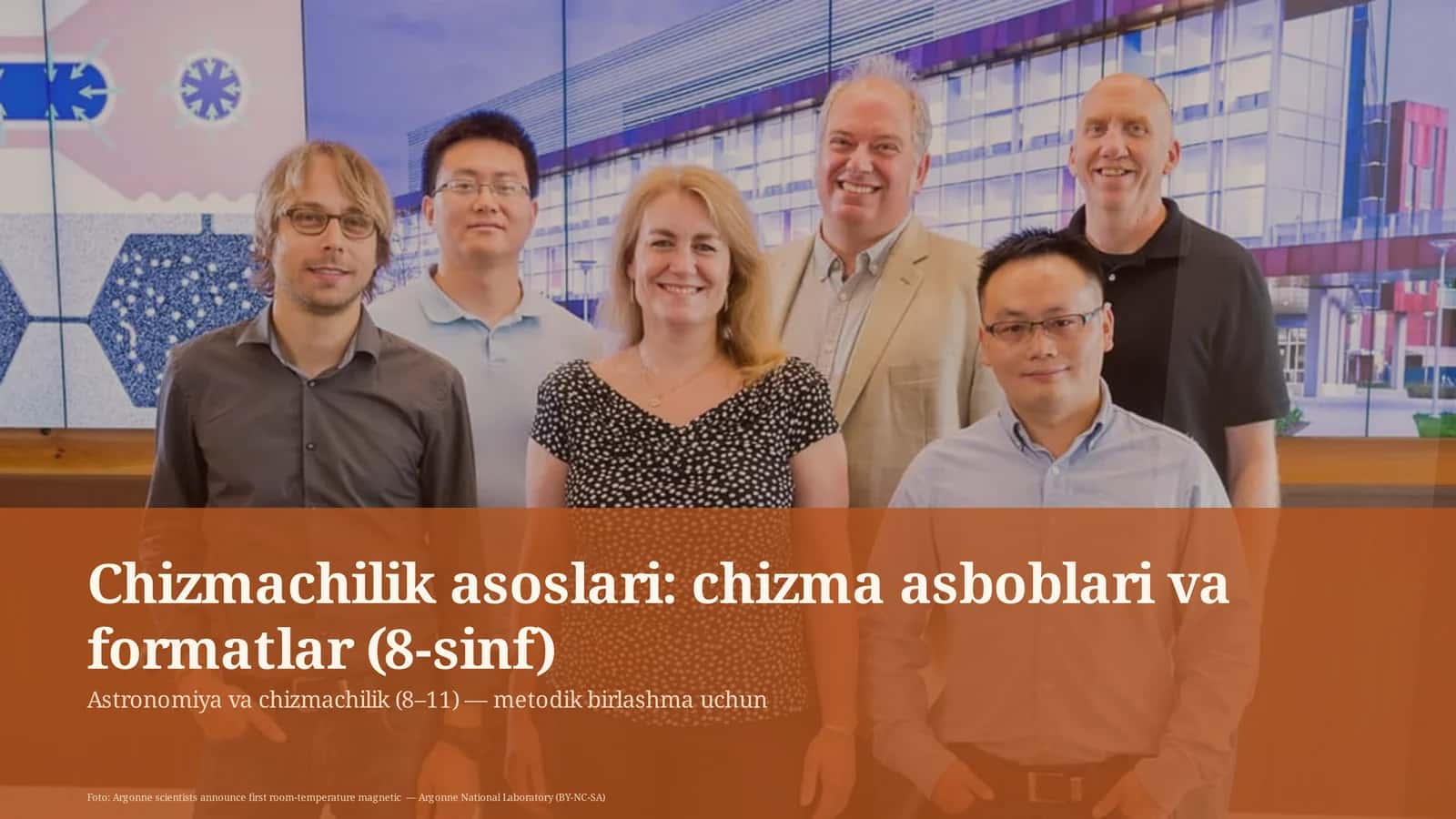 Chizmachilik asoslari: chizma asboblari va formatlar (8-sinf) 1