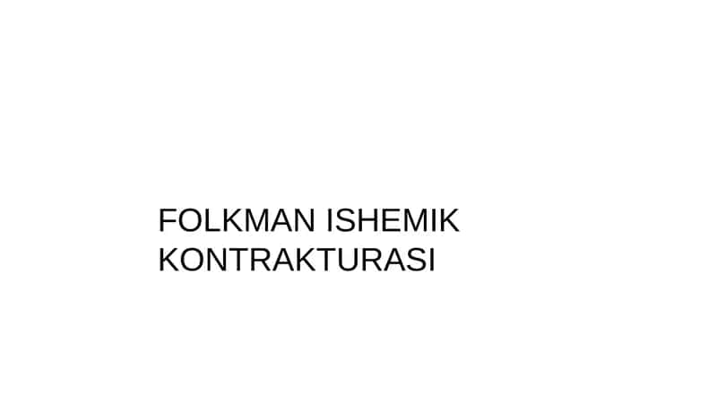 folkman kontrakturasi 1