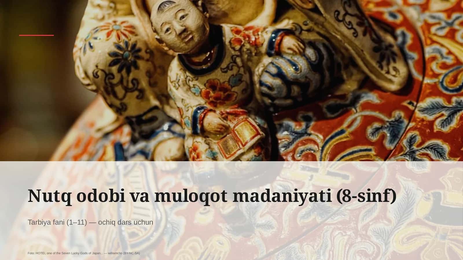 Nutq odobi va muloqot madaniyati (8-sinf) 1