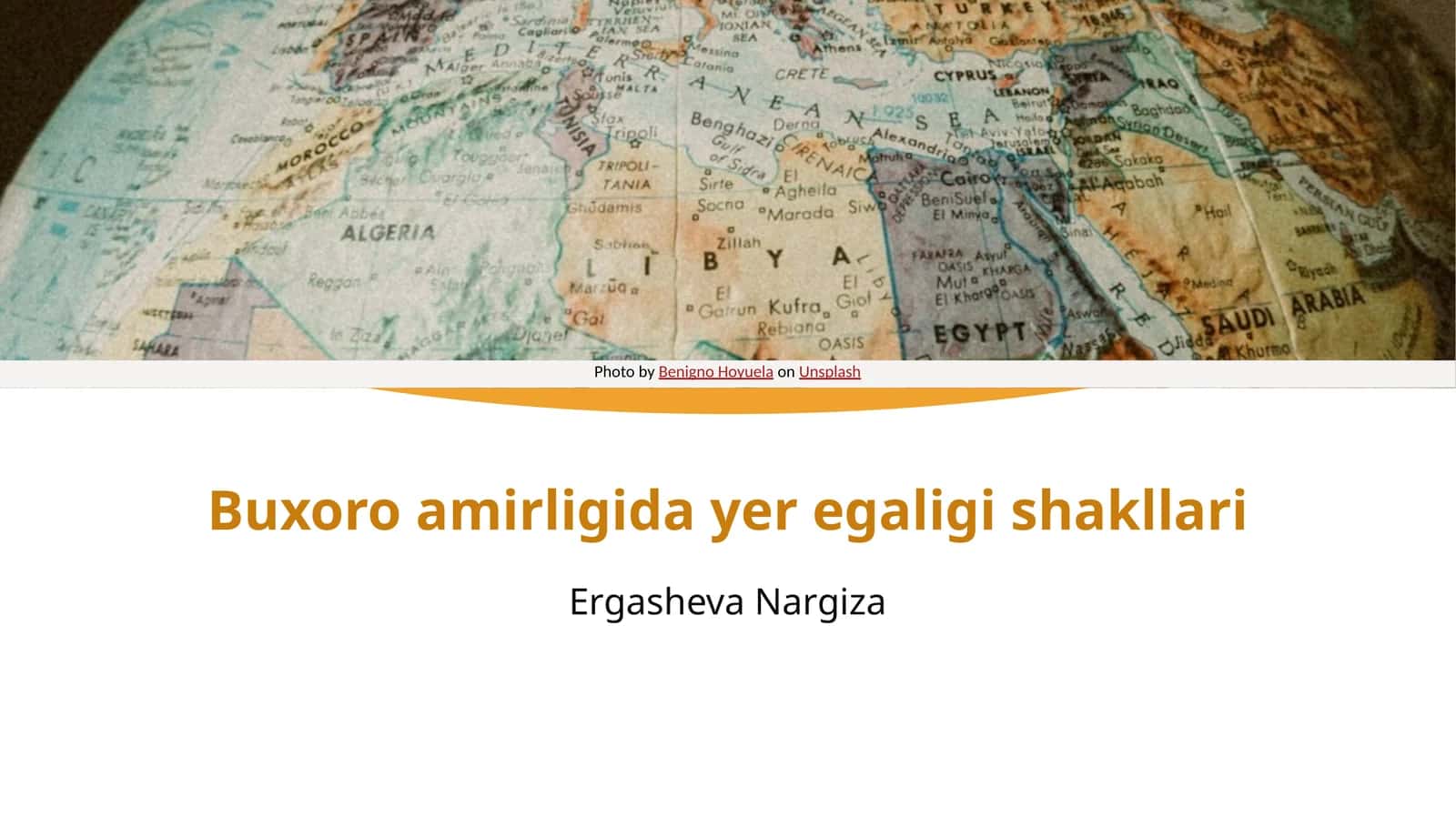 Buxoro amirligida yer egaligi shakllari 1